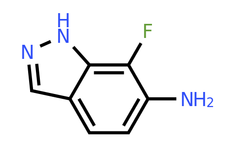 CAS 1892745-85-5 | 7-fluoro-1H-indazol-6-amine
