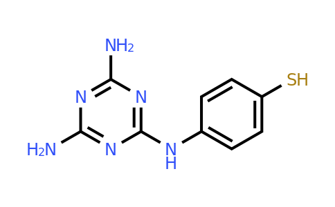 CAS 189297-50-5 | 4-((4,6-Diamino-1,3,5-triazin-2-yl)amino)benzenethiol