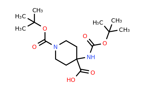 CAS 189321-65-1 | 1-BOC-4-(Boc-amino)piperidine-4-carboxylic acid