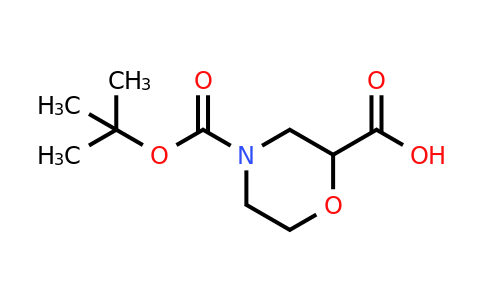 CAS 189321-66-2 | 4-[(tert-butoxy)carbonyl]morpholine-2-carboxylic acid