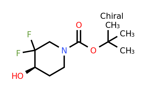 CAS 1893408-14-4 | tert-butyl (4R)-3,3-difluoro-4-hydroxypiperidine-1-carboxylate