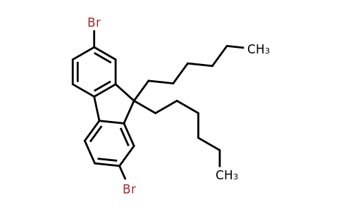 CAS 189367-54-2 | 2,7-Dibromo-9,9-dihexyl-9H-fluorene