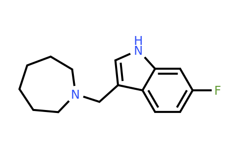 CAS 1893730-27-2 | 3-(Azepan-1-ylmethyl)-6-fluoro-1H-indole