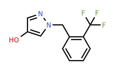 CAS 1894317-53-3 | 1-{[2-(trifluoromethyl)phenyl]methyl}-1H-pyrazol-4-ol
