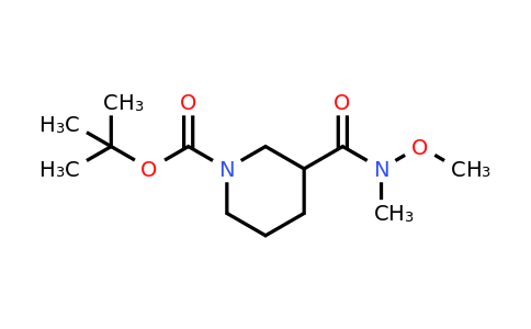 CAS 189442-78-2 | 1-BOC-3-(Methoxy-methyl-carbamoyl)piperidine