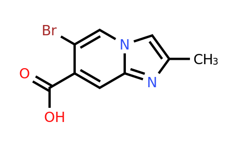 CAS 1895033-42-7 | 6-bromo-2-methyl-imidazo[1,2-a]pyridine-7-carboxylic acid