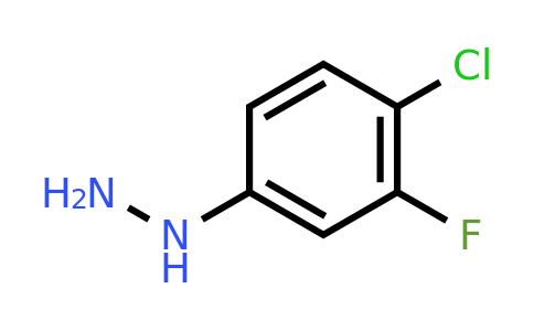 CAS 189513-52-8 | (4-Chloro-3-fluorophenyl)hydrazine
