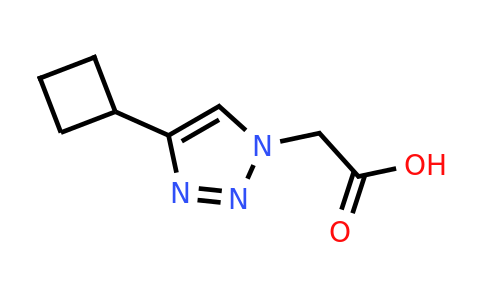 CAS 1895259-96-7 | 2-(4-Cyclobutyl-1H-1,2,3-triazol-1-yl)acetic acid