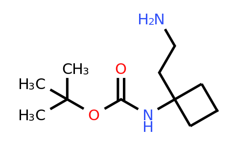 CAS 1895535-27-9 | tert-butyl N-[1-(2-aminoethyl)cyclobutyl]carbamate