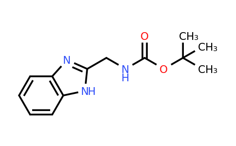 CAS 189560-83-6 | tert-Butyl ((1H-benzo[d]imidazol-2-yl)methyl)carbamate