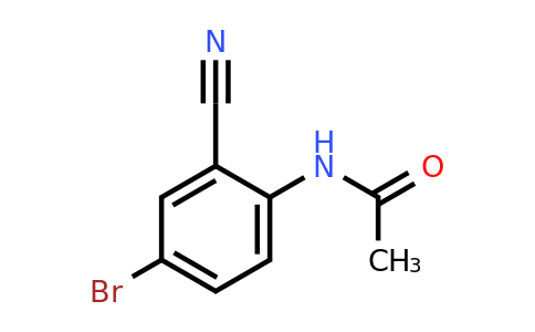 CAS 189634-99-9 | N-(4-Bromo-2-cyanophenyl)acetamide