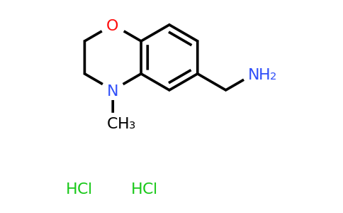 CAS 1896356-40-3 | C-(4-Methyl-3,4-dihydro-2H-benzo[1,4]oxazin-6-yl)-methylamine dihydrochloride