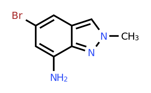 CAS 1896679-98-3 | 5-bromo-2-methyl-2H-indazol-7-amine