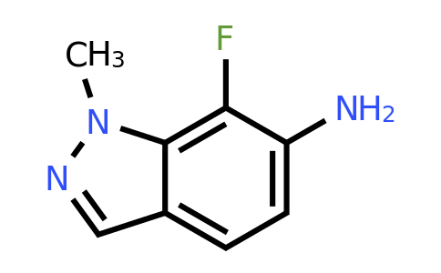 CAS 1896804-52-6 | 7-fluoro-1-methyl-indazol-6-amine