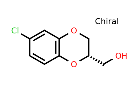 CAS 189683-24-7 | (S)-(6-Chloro-2,3-dihydrobenzo[b][1,4]dioxin-2-yl)methanol