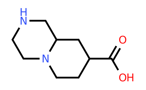 CAS 1896912-85-8 | 2,3,4,6,7,8,9,9a-octahydro-1H-pyrido[1,2-a]pyrazine-8-carboxylic acid