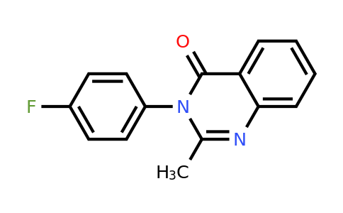 CAS 1897-80-9 | 3-(4-fluorophenyl)-2-methyl-3,4-dihydroquinazolin-4-one