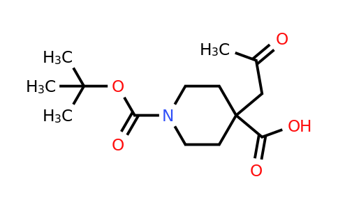 CAS 1897839-44-9 | 1-[(tert-butoxy)carbonyl]-4-(2-oxopropyl)piperidine-4-carboxylic acid