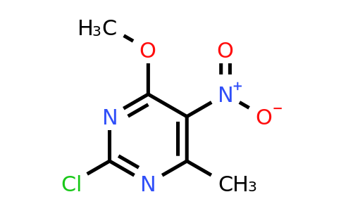 CAS 1899-99-6 | 2-Chloro-4-methoxy-6-methyl-5-nitropyrimidine