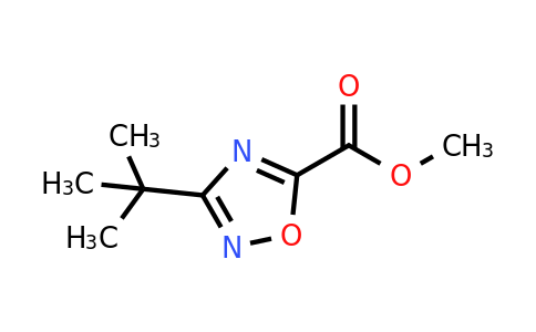 CAS 1899834-30-0 | methyl 3-tert-butyl-1,2,4-oxadiazole-5-carboxylate
