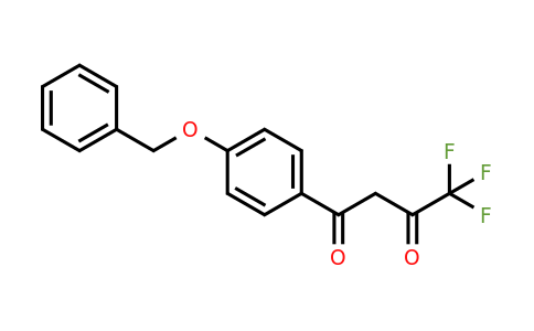 CAS 190020-14-5 | 1-(4-Benzyloxyphenyl)-4,4,4-trifluorobutane-1,3-dione
