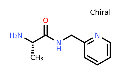 CAS 190122-99-7 | (S)-2-Amino-N-(pyridin-2-ylmethyl)propanamide