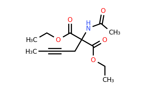 CAS 19013-58-2 | 1,3-diethyl 2-(but-2-yn-1-yl)-2-acetamidopropanedioate
