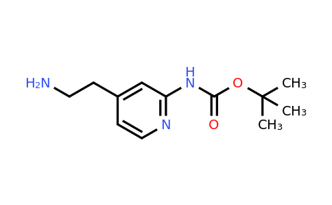CAS 190189-67-4 | Tert-butyl [4-(2-aminoethyl)pyridin-2-YL]carbamate