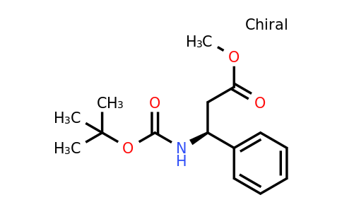 CAS 190189-97-0 | (S)-Methyl 3-(tert-butoxycarbonylamino)-3-phenylpropanoate