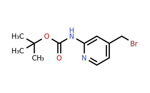 CAS 190189-98-1 | tert-butyl N-[4-(bromomethyl)pyridin-2-yl]carbamate