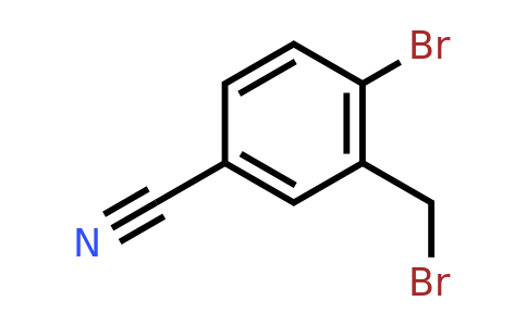 CAS 190197-86-5 | 4-Bromo-3-(bromomethyl)benzonitrile