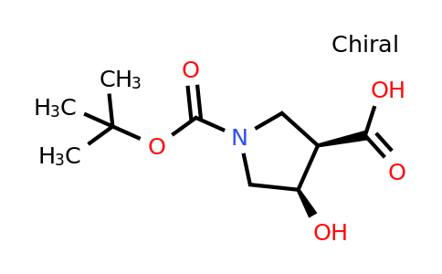 CAS 1903430-97-6 | cis-1-[(tert-butoxy)carbonyl]-4-hydroxypyrrolidine-3-carboxylic acid