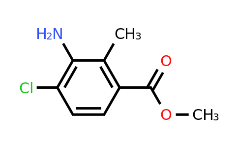 CAS 190367-58-9 | methyl 3-amino-4-chloro-2-methylbenzoate