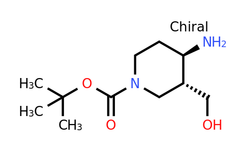 CAS 1903825-03-5 | tert-butyl trans-4-amino-3-(hydroxymethyl)piperidine-1-carboxylate