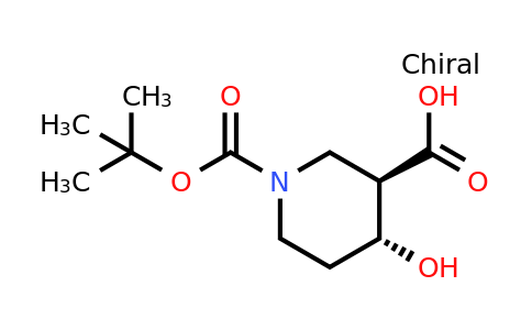 CAS 1903832-70-1 | trans-1-tert-butoxycarbonyl-4-hydroxy-piperidine-3-carboxylic acid