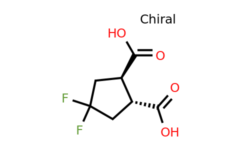CAS 1903836-56-5 | trans-4,4-difluorocyclopentane-1,2-dicarboxylic acid
