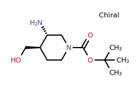 CAS 1903838-12-9 | tert-butyl trans-3-amino-4-(hydroxymethyl)piperidine-1-carboxylate