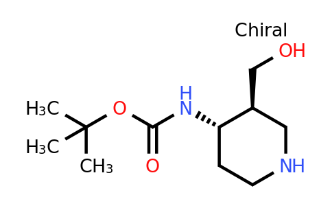 CAS 1903840-04-9 | tert-butyl N-[trans-3-(hydroxymethyl)-4-piperidyl]carbamate