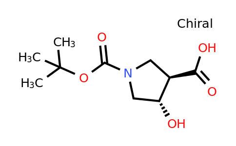 CAS 1904122-48-0 | trans-1-[(tert-butoxy)carbonyl]-4-hydroxypyrrolidine-3-carboxylic acid