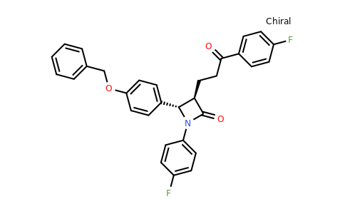 CAS 190595-65-4 | (3R,4S)-4-(4-(Benzyloxy)phenyl)-1-(4-fluorophenyl)-3-(3-(4-fluorophenyl)-3-oxopropyl)azetidin-2-one