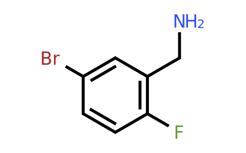 CAS 190656-34-9 | (5-Bromo-2-fluorophenyl)methanamine