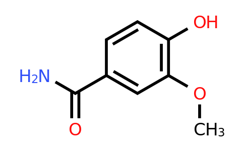 CAS 19072-58-3 | 4-Hydroxy-3-methoxybenzamide
