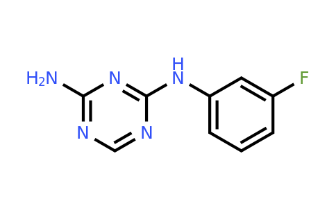 CAS 19079-38-0 | N2-(3-Fluorophenyl)-1,3,5-triazine-2,4-diamine