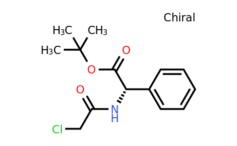 CAS 1909287-39-3 | tert-butyl (2S)-2-(2-chloroacetamido)-2-phenylacetate