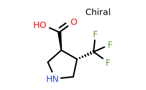CAS 1909288-71-6 | (3S,4S)-4-(trifluoromethyl)pyrrolidine-3-carboxylic acid