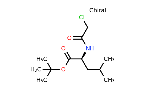 CAS 1909294-05-8 | tert-butyl (2S)-2-(2-chloroacetamido)-4-methylpentanoate
