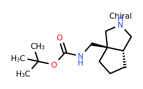 CAS 1909294-30-9 | tert-butyl N-[[(3aR,6aR)-2,3,4,5,6,6a-hexahydro-1H-cyclopenta[c]pyrrol-3a-yl]methyl]carbamate