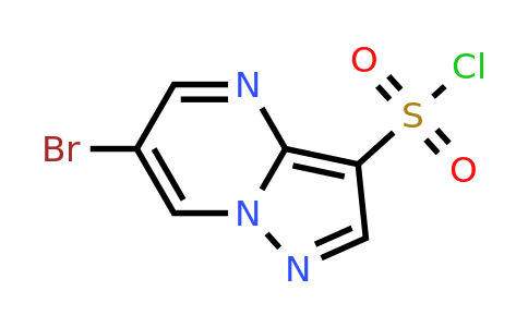 CAS 1909320-02-0 | 6-bromopyrazolo[1,5-a]pyrimidine-3-sulfonyl chloride