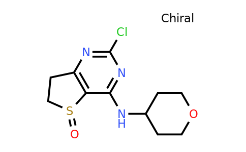 CAS 1910076-23-1 | (5R)-2-chloro-4-[(oxan-4-yl)amino]-6H,7H-5λ⁴-thieno[3,2-d]pyrimidin-5-one