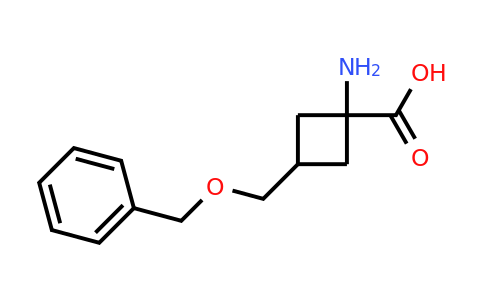 CAS 191110-90-4 | 1-amino-3-[(benzyloxy)methyl]cyclobutane-1-carboxylic acid